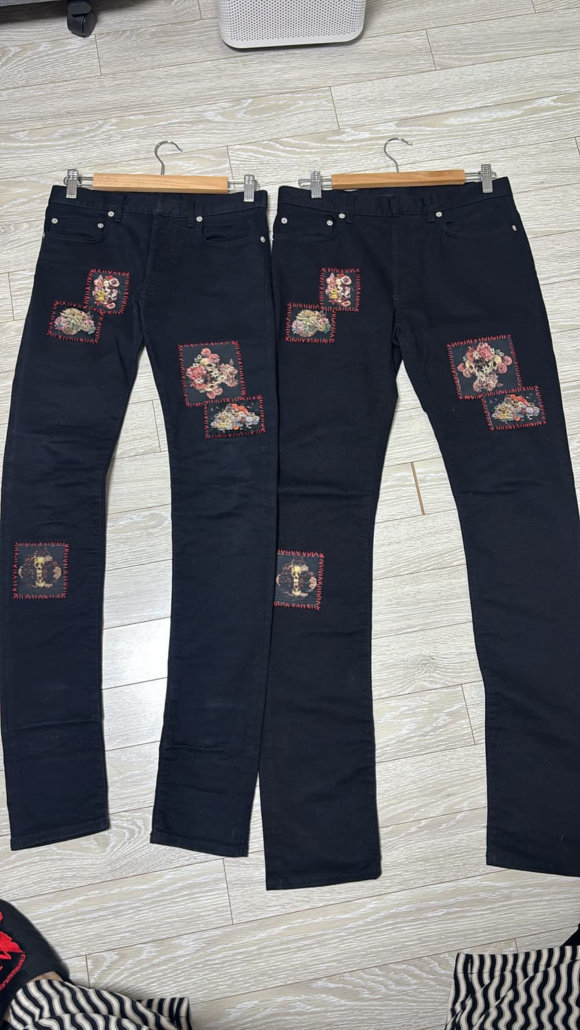 디올 옴므 토루카메이 패치 데님진 유일매물  상품이미지1