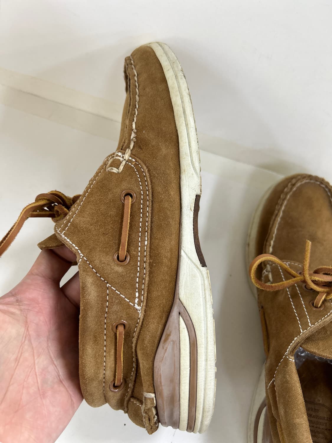 VISVIM 올드비즈빔 베이지 스웨이드 호크니 270 상품이미지7