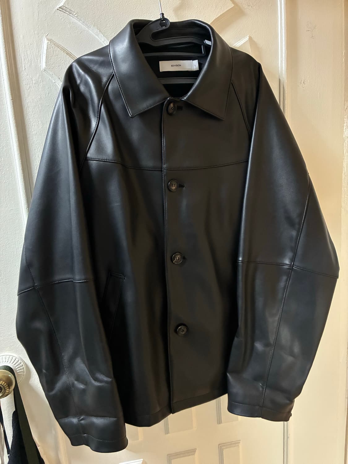 8division 페이크 레더 자켓 L사이즈 상품이미지1