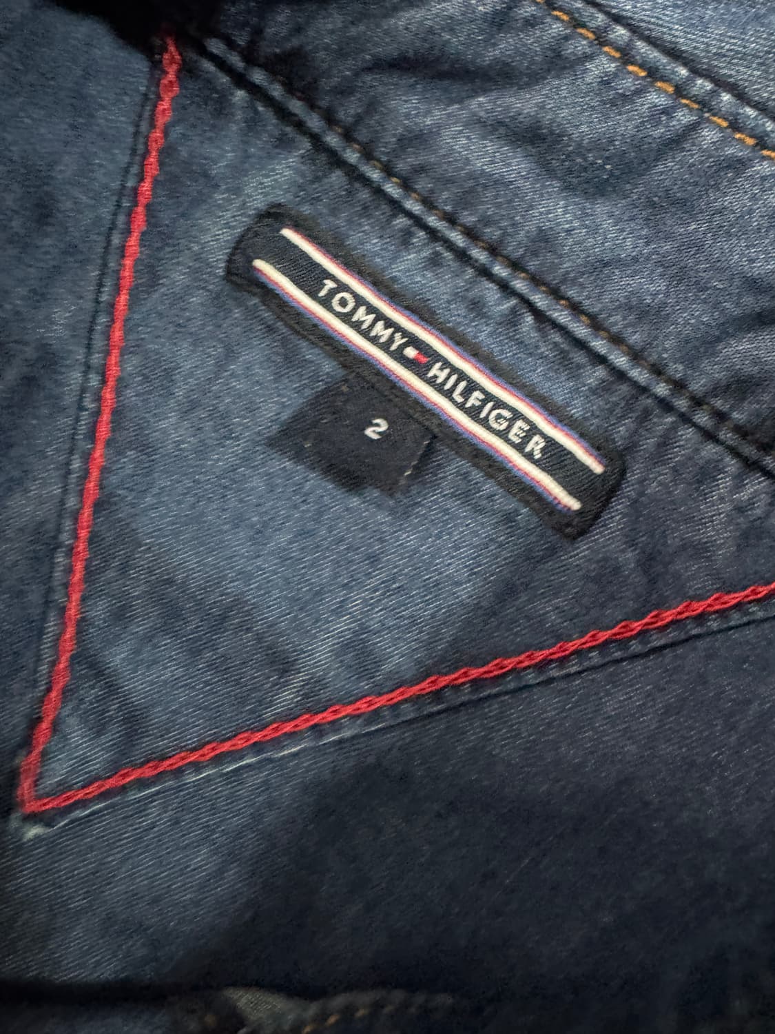 여성 타미힐피거 미니멀 데님 셔츠 2 상품이미지3