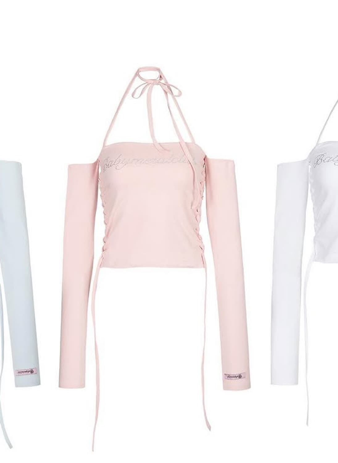 베이비메탈클럽 스트링탑 핑크 시부야 갸루 상품이미지1