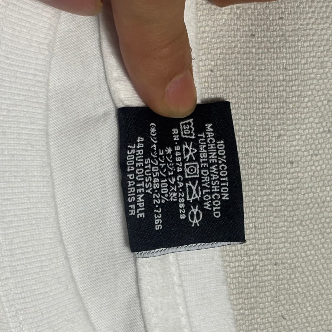 L 스투시 모던 에이지 화이트 반팔 티셔츠 상품이미지5