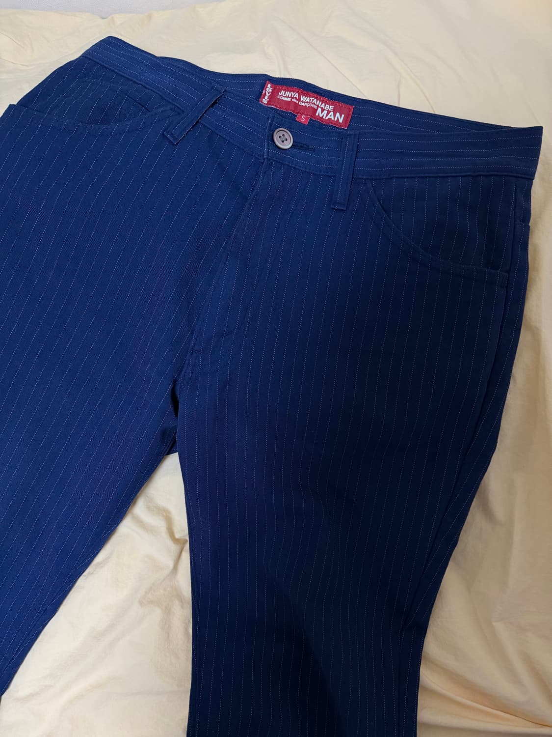 꼼데가르송 준야와타나베 리바이스 핀 스트라이프 바지 (s) 상품이미지2