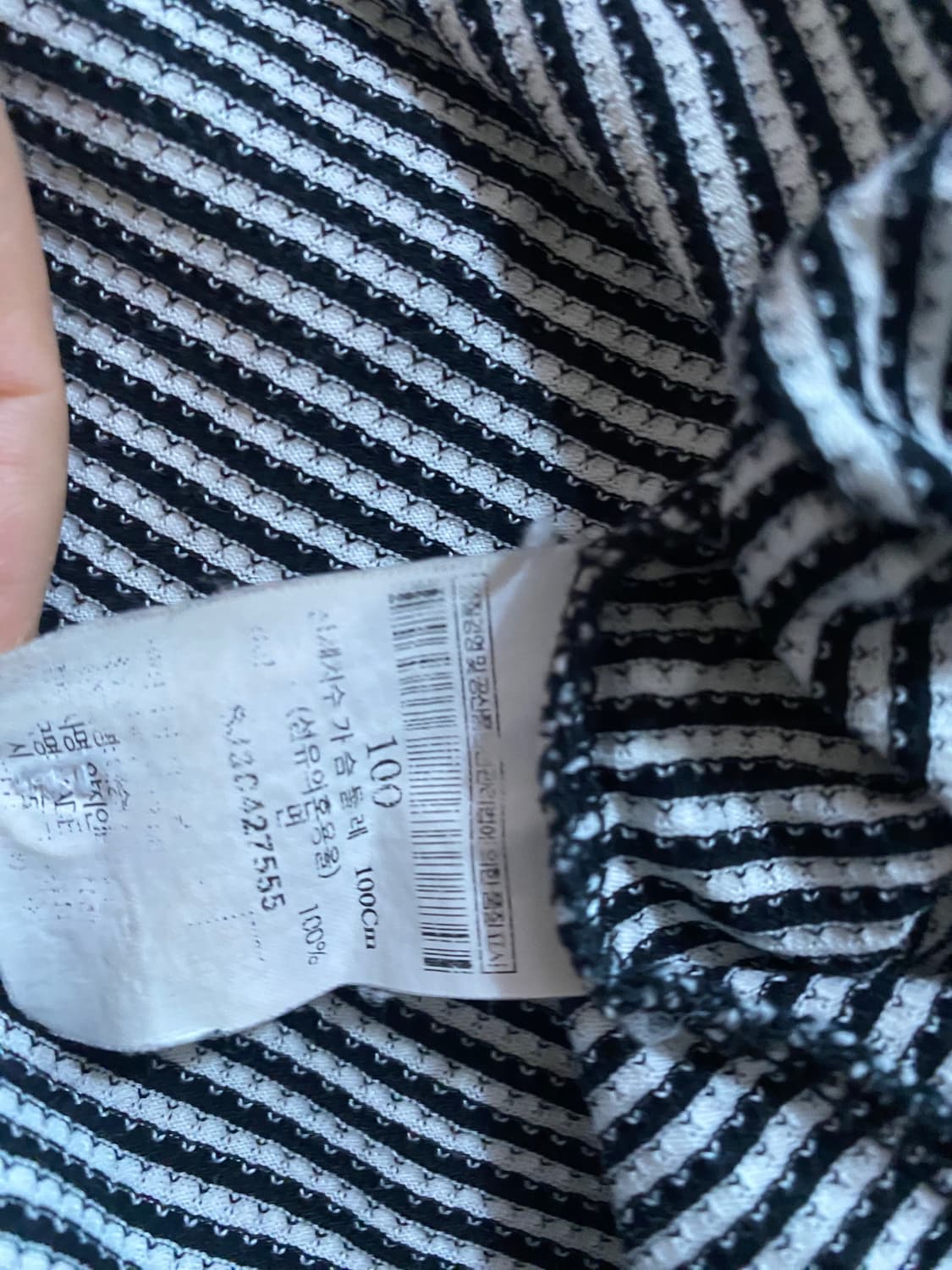 빈폴골프 스트라이프 카라티 100 상품이미지5