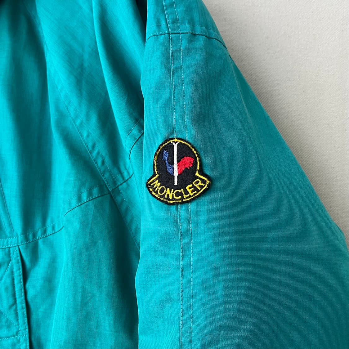 90s 몽클레르 X 아식스 터콰이즈 구스다운 점퍼 상품이미지6