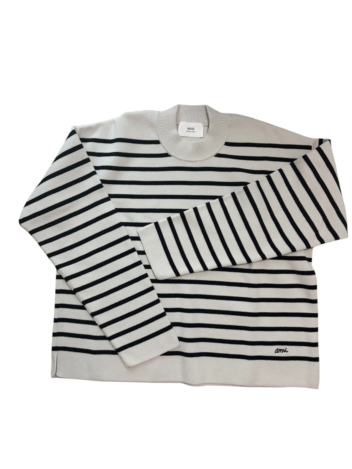 Ami 스트라이프 니트 상품이미지1
