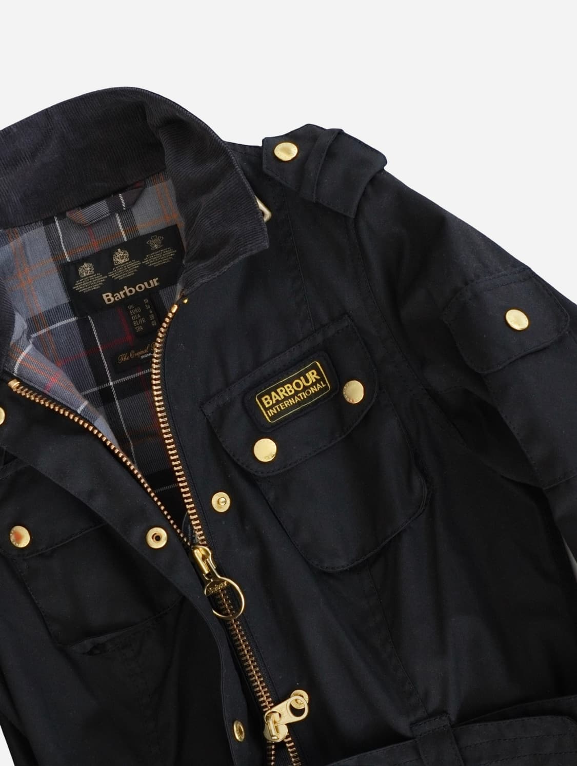 Barbour International Waxed Jacket 상품이미지3