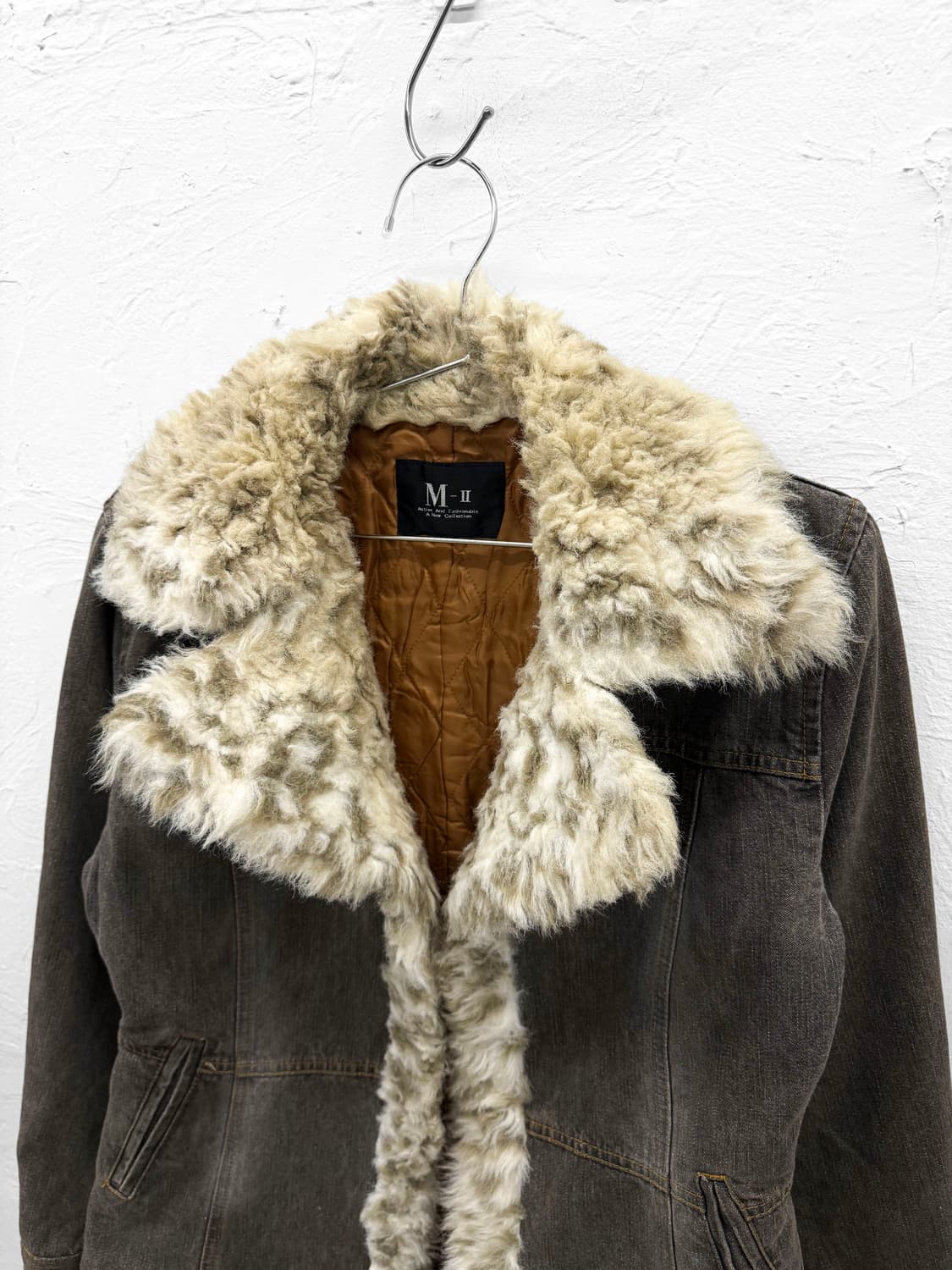 M-2 퍼 트리밍 데님 자켓 상품이미지2