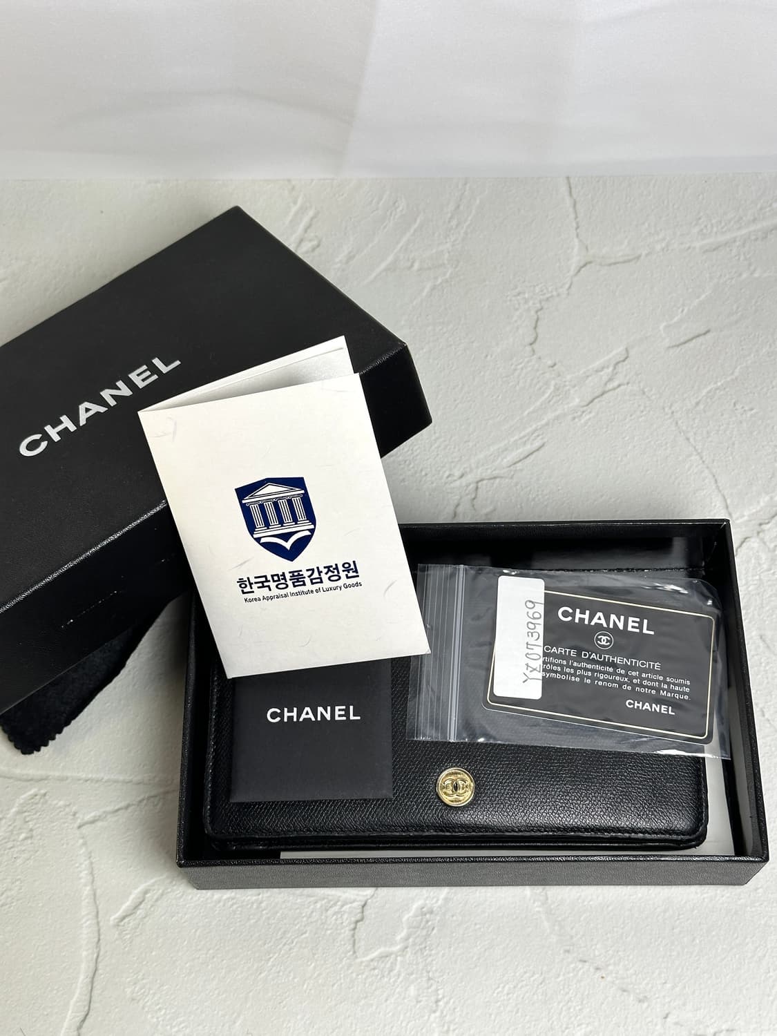 샤넬 클래식 롱 월렛  블랙 샤넬 장지갑 상품이미지1