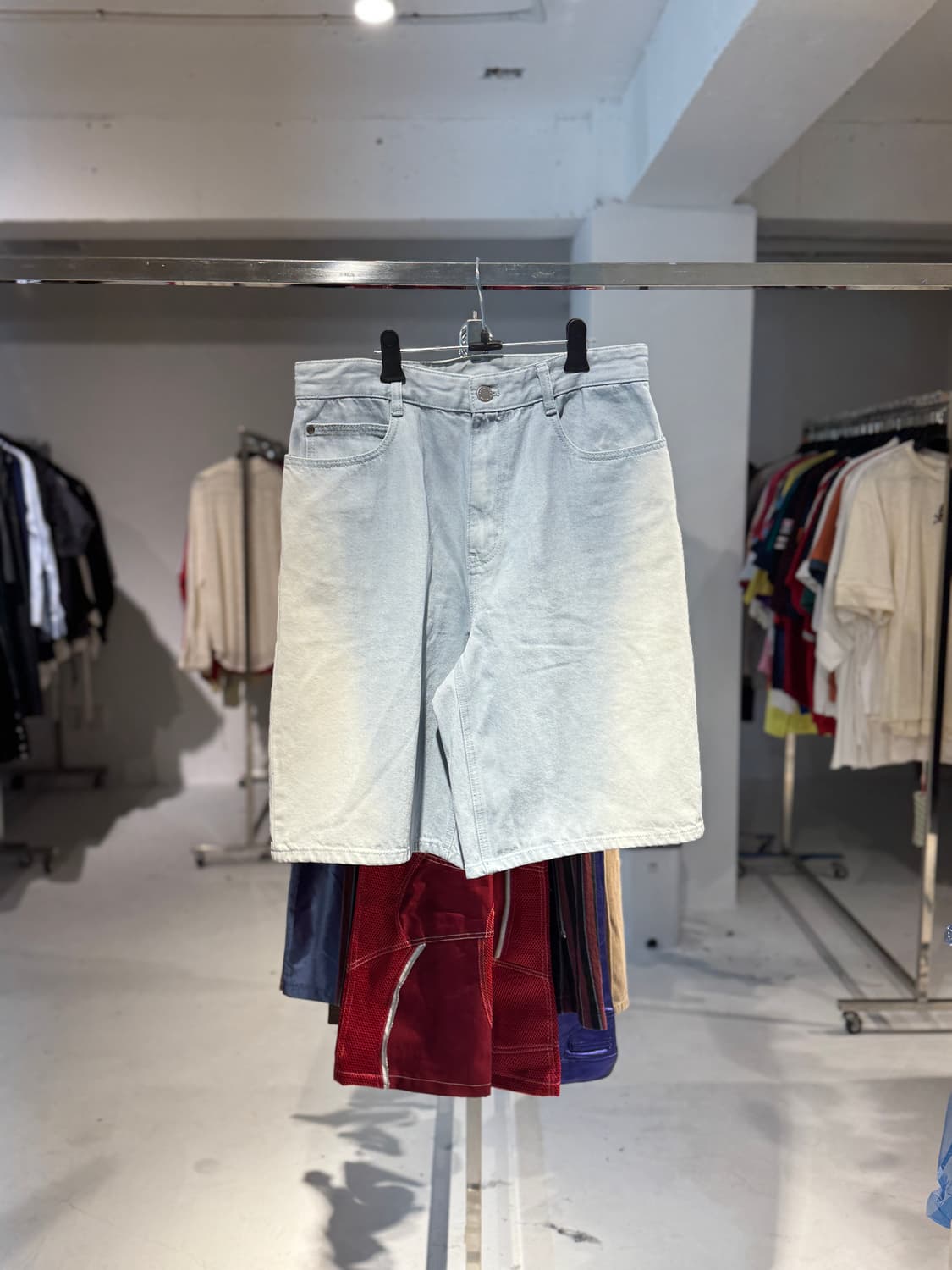 Solid homme 솔리드옴므 데님 반바지 상품이미지1