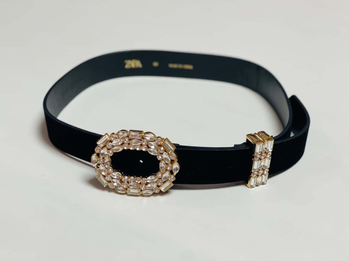 새상품) 질스튜어트 새틴 플레어 니트 블랙 원피스 55 연말룩 하객룩 상품이미지8