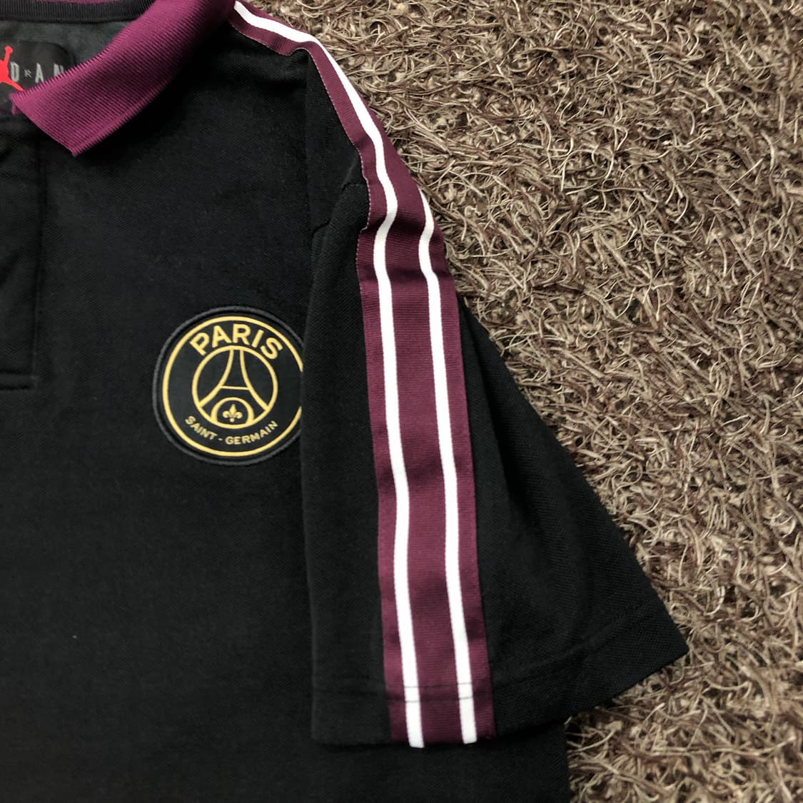 조던 파리생제르망 폴로티 카라 반팔 티셔츠 상품이미지3