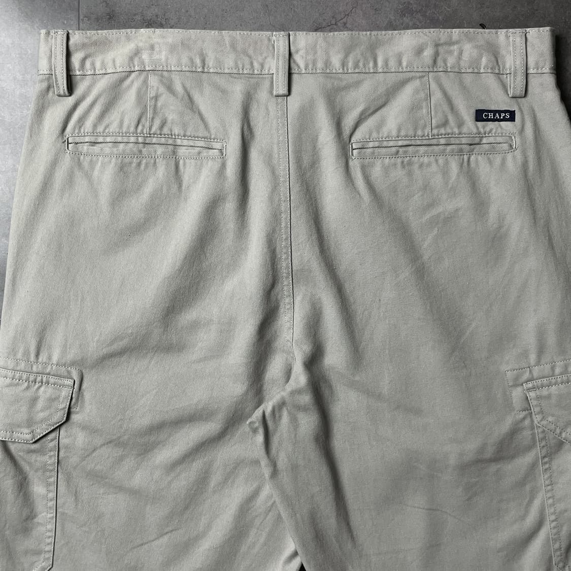 CHAPS 챕스 빈티지 라이트그레이 카고 쇼츠 A00985 상품이미지6