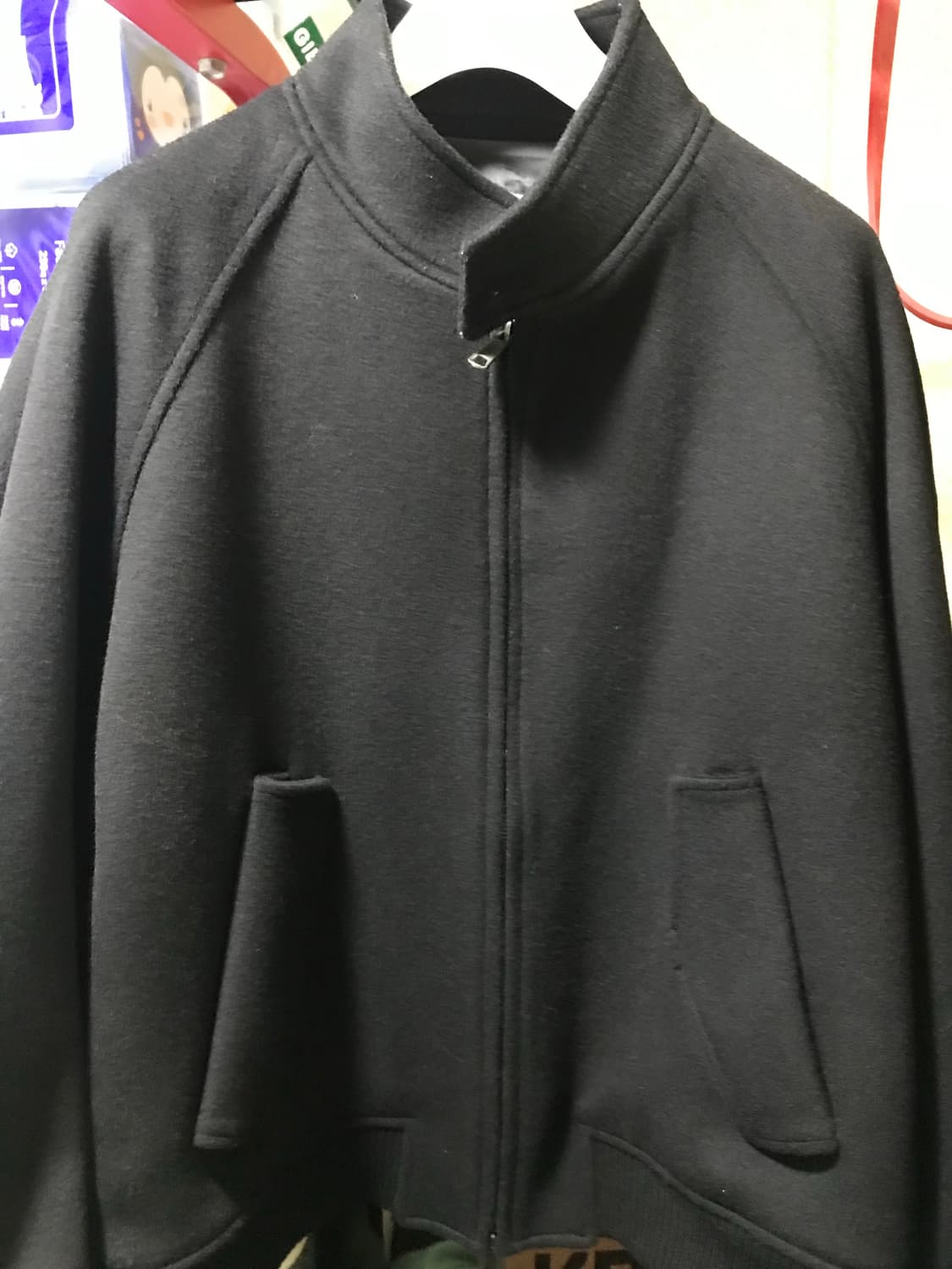 아트이프액츠 캐시 울 블루종 상품이미지1