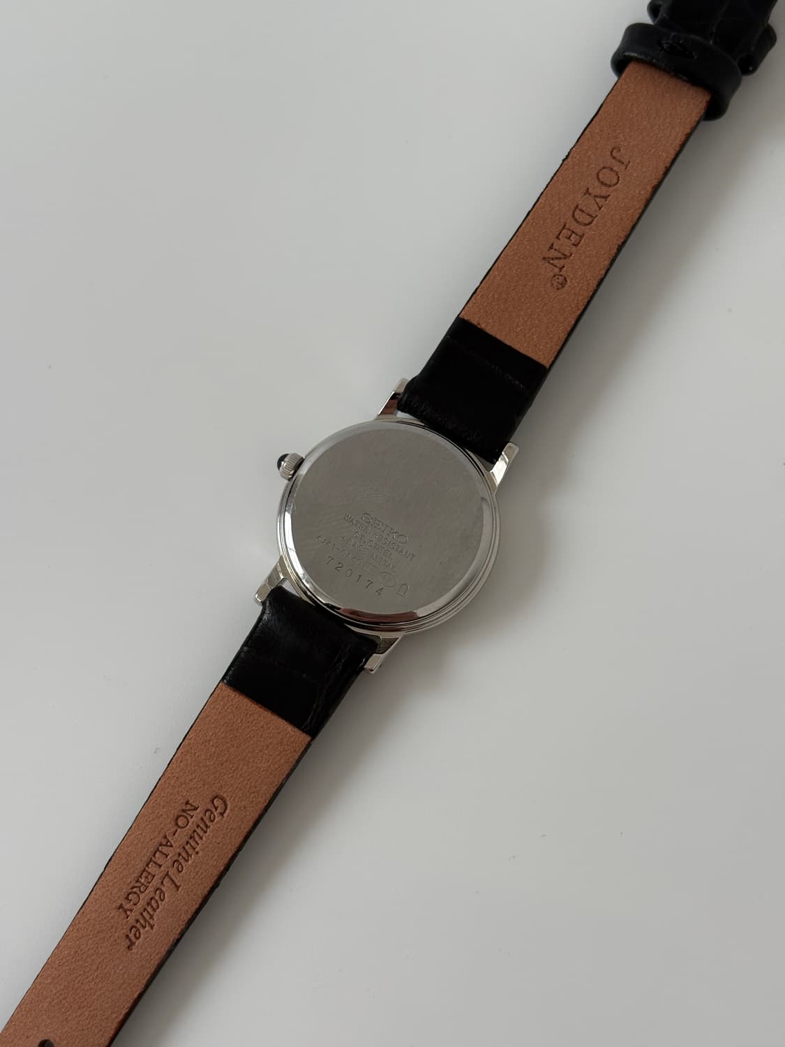 세이코 1990년대 Exceline 아라빅 다이얼 실버 쿼츠 여성 상품이미지7