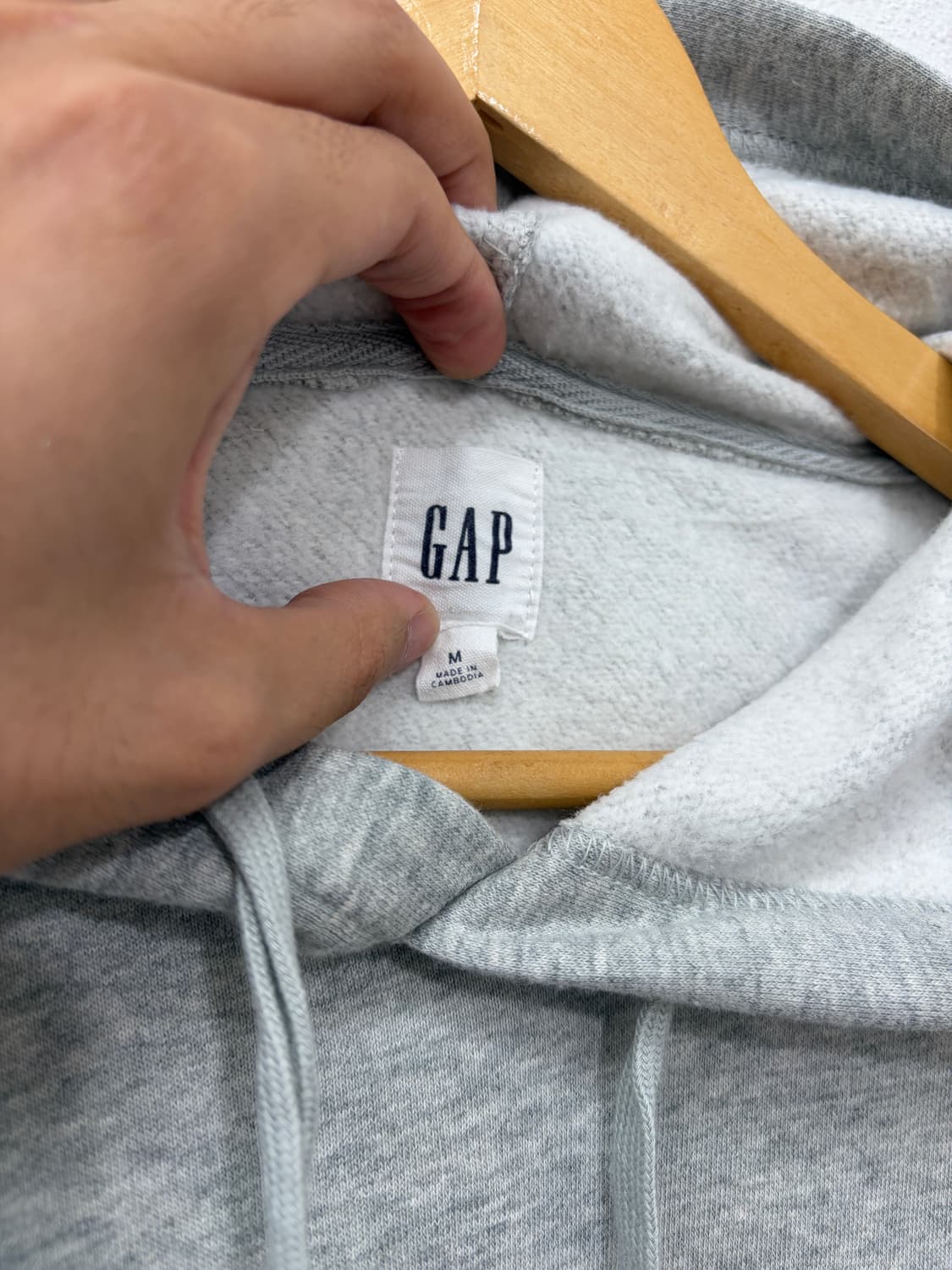 GAP 빅로고 자수 후드티 상품이미지4