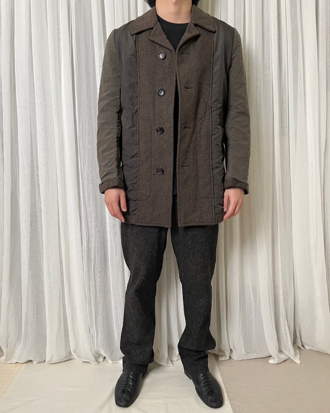 꼼데가르송 옴므 인사이드아웃 코트 comme des garcons  상품이미지8