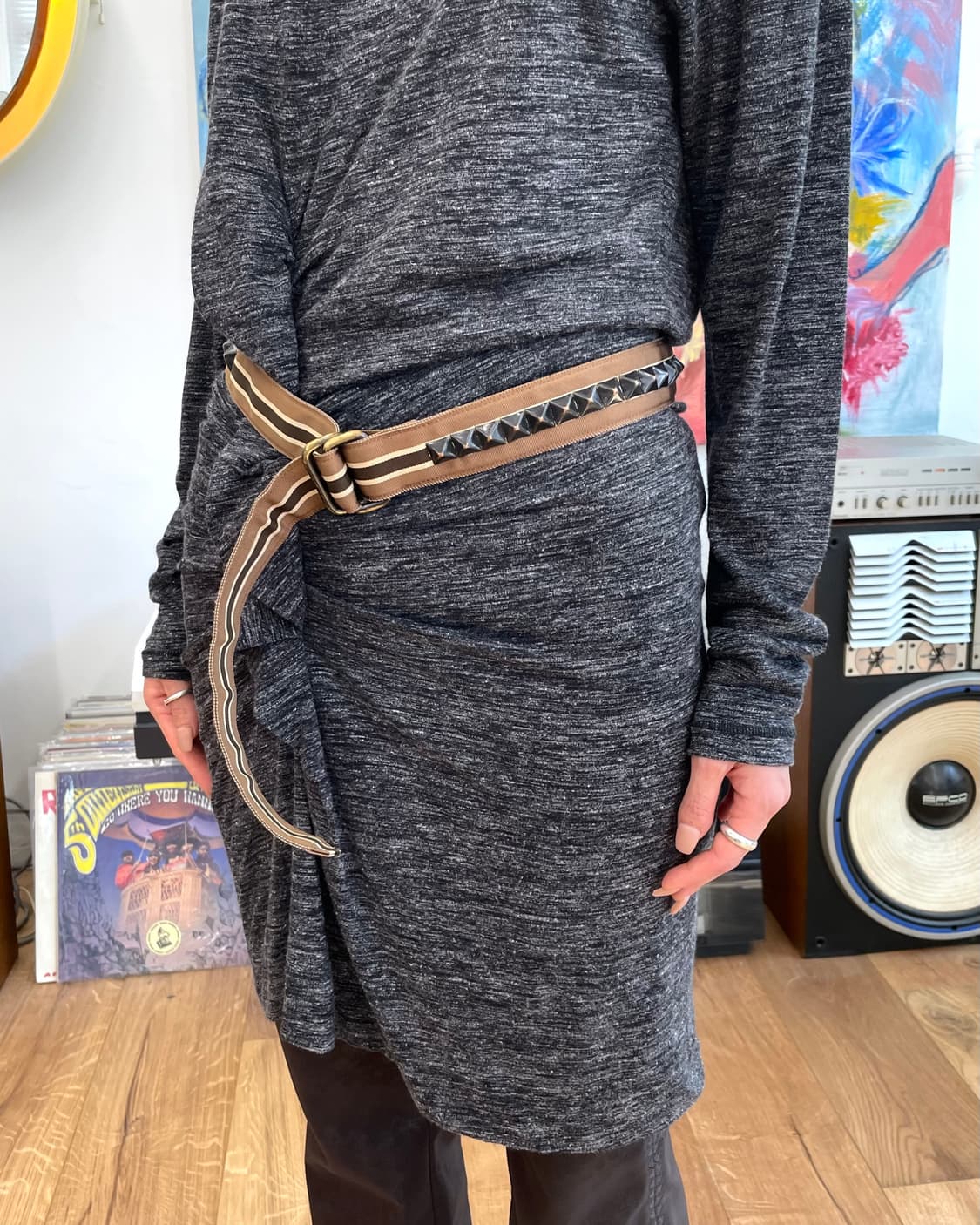 넘버나인 2003 스터드 벨트 상품이미지5