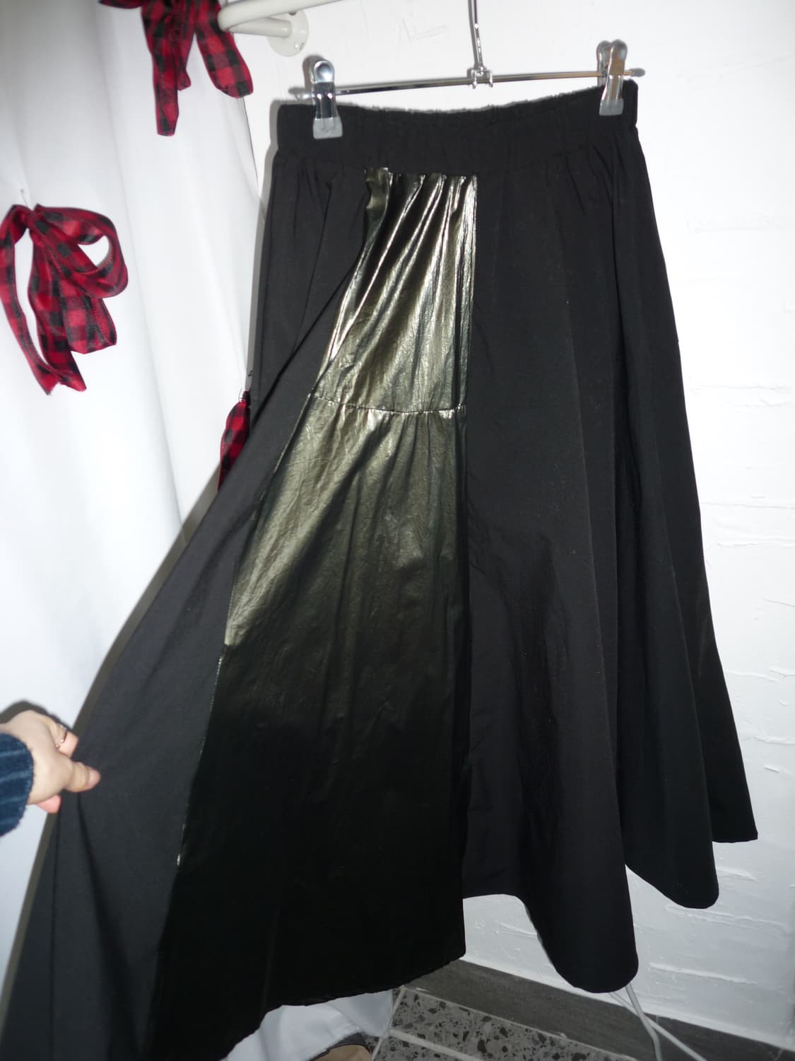 shine lined skirt 상품이미지5