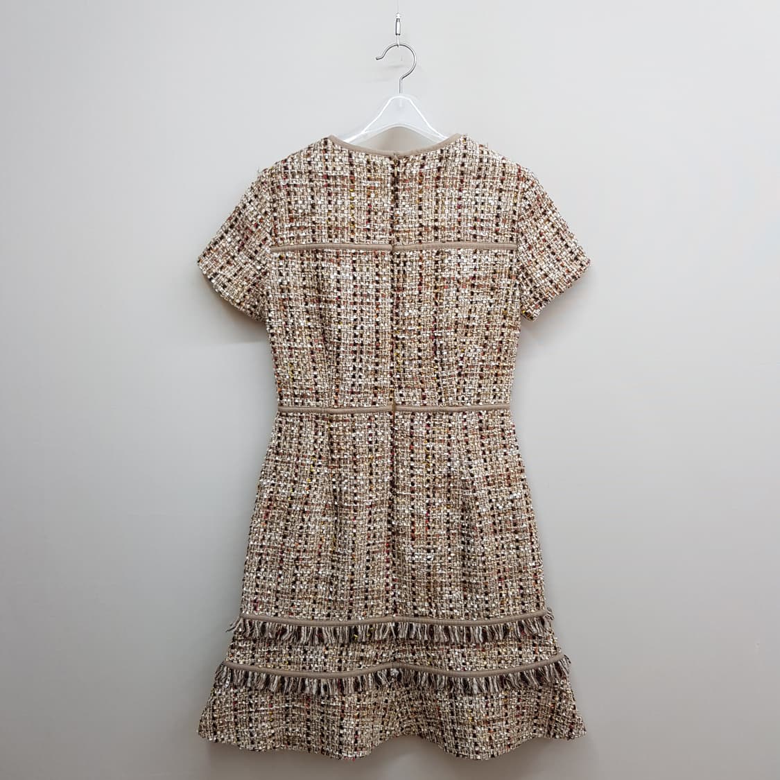 토리버치 Tory Burch 트위드 프린지 원피스 4사이즈 상품이미지6