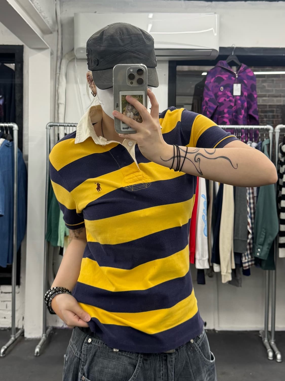 폴로 랄프로렌 단가라 PK 티셔츠 상품이미지1
