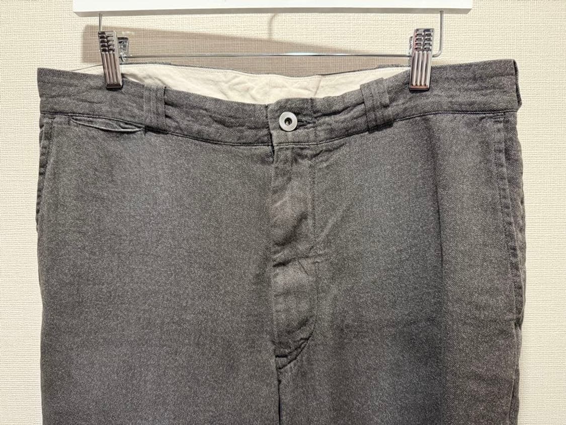 26ss Vintage Black Chambray Work Pants 상품이미지4