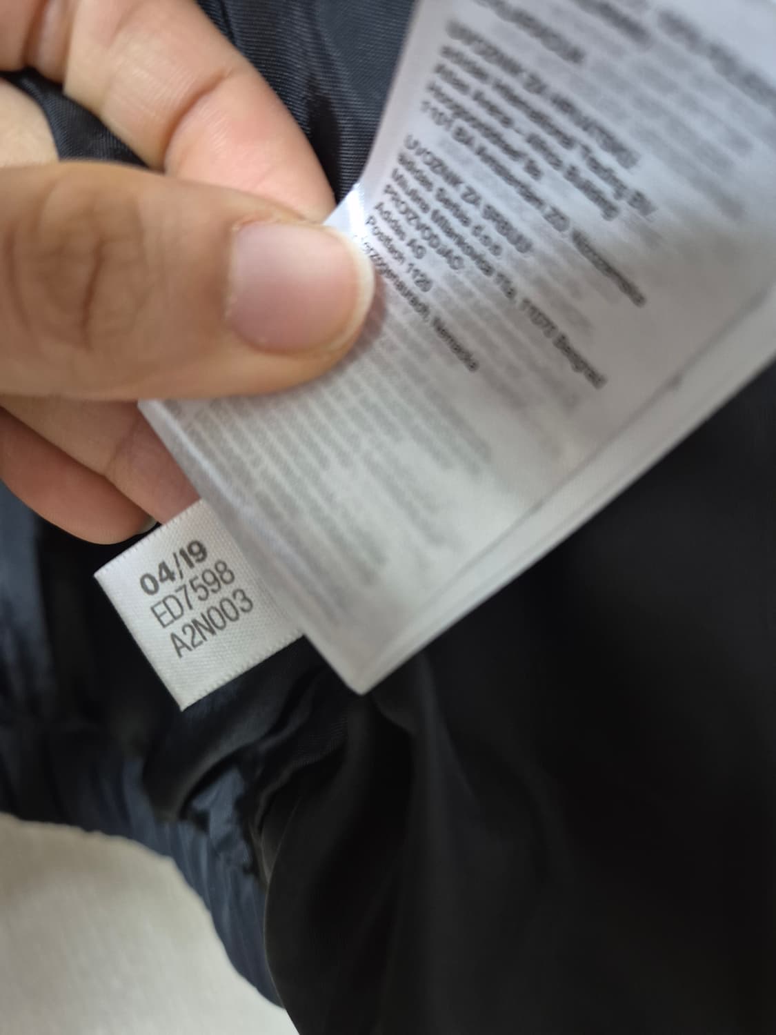 아디다스 제니 패딩 크롭 숏패딩 푸퍼 다운 자켓 블랙 상품이미지10