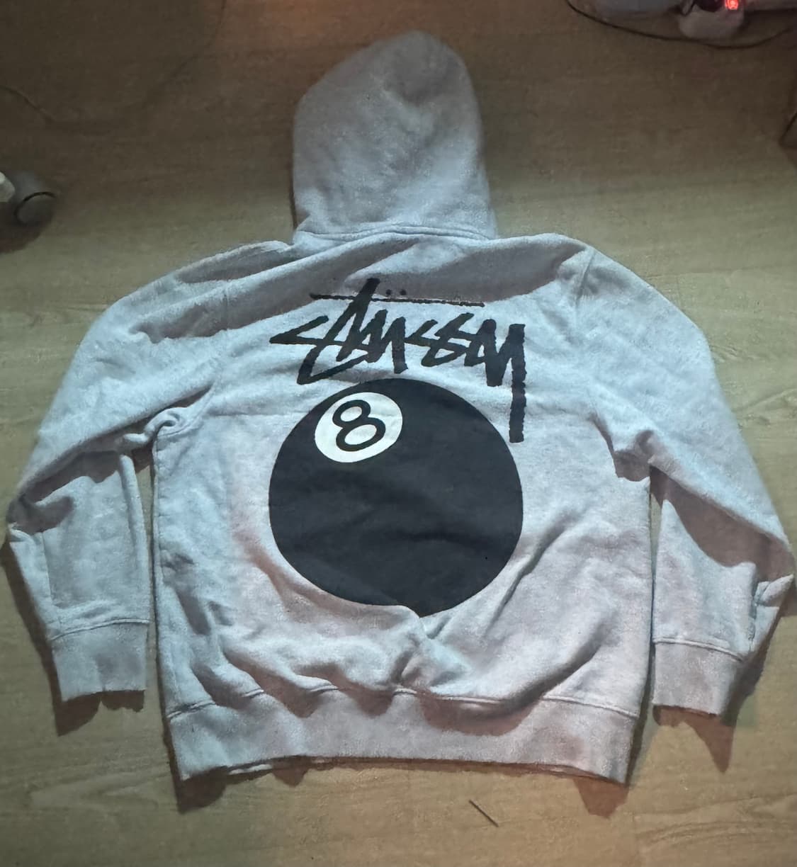 스투시 8볼 애쉬헤더 후드 상품이미지2