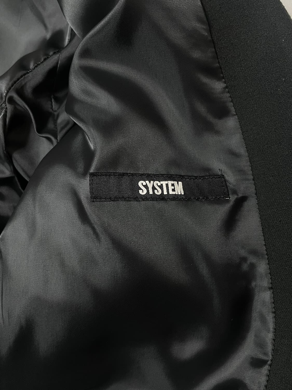 13fw 시스템 레더포인트 블레이저 상품이미지5