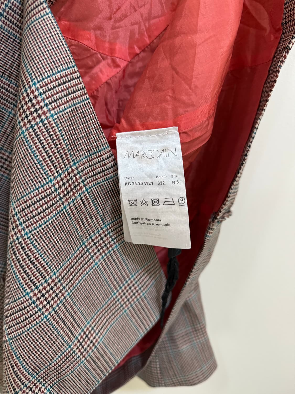 마크케인 하운드체크 자켓 정품 상품이미지5