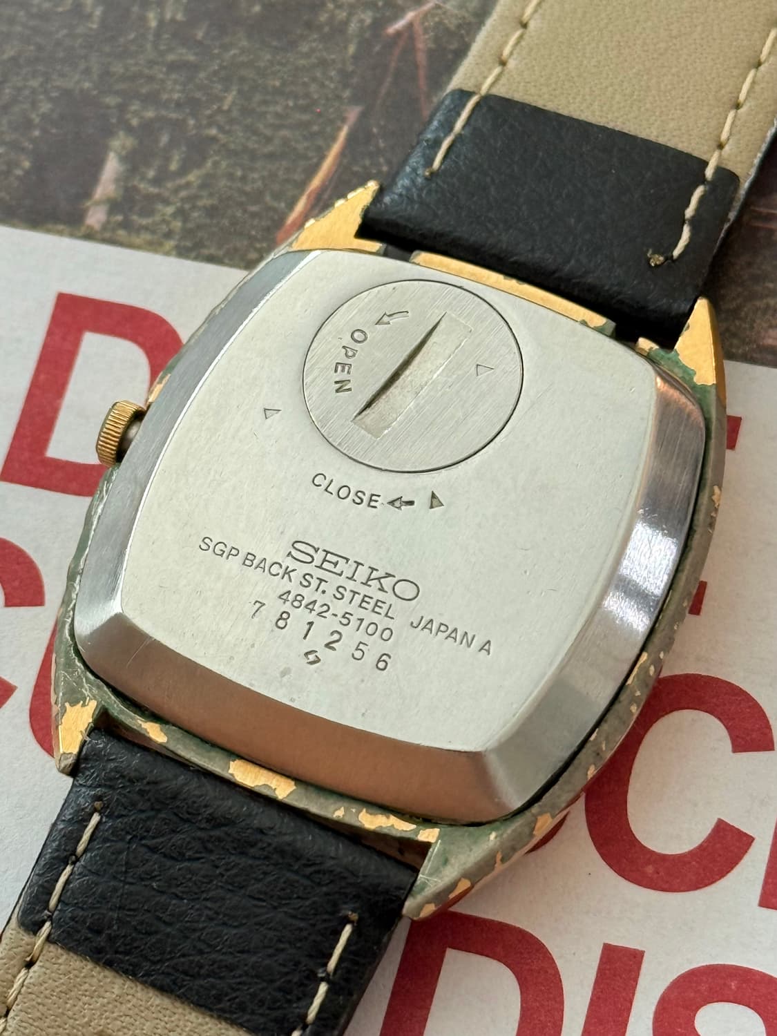 Seiko 세이코 Grand Quartz Sand Diel 상품이미지7