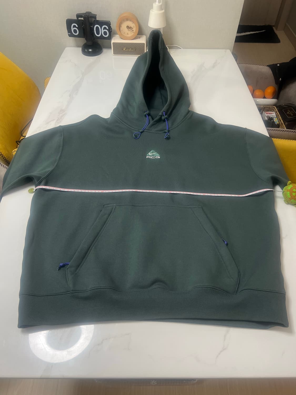 [XXL] 나이키 ACG 써마핏 플리스 풀오버 후드 빈티지 그린 상품이미지2