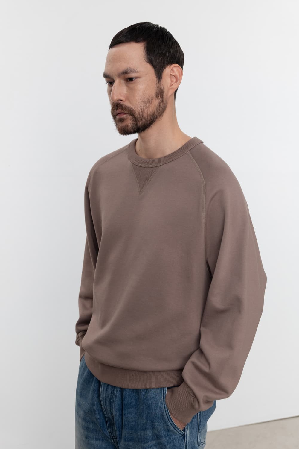 포터리 프렌치 테리 스웻 셔츠 맨투맨 1사이즈 상품이미지2