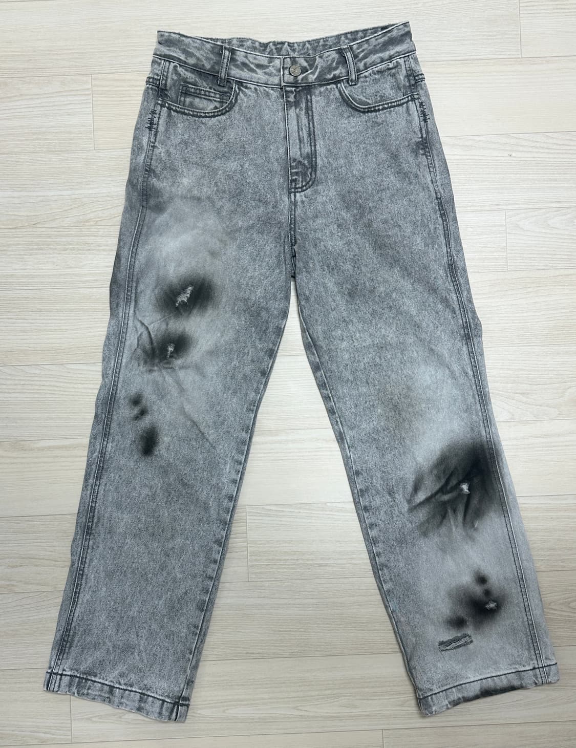 Ader Error Fendig Jeans Grey 상품이미지1