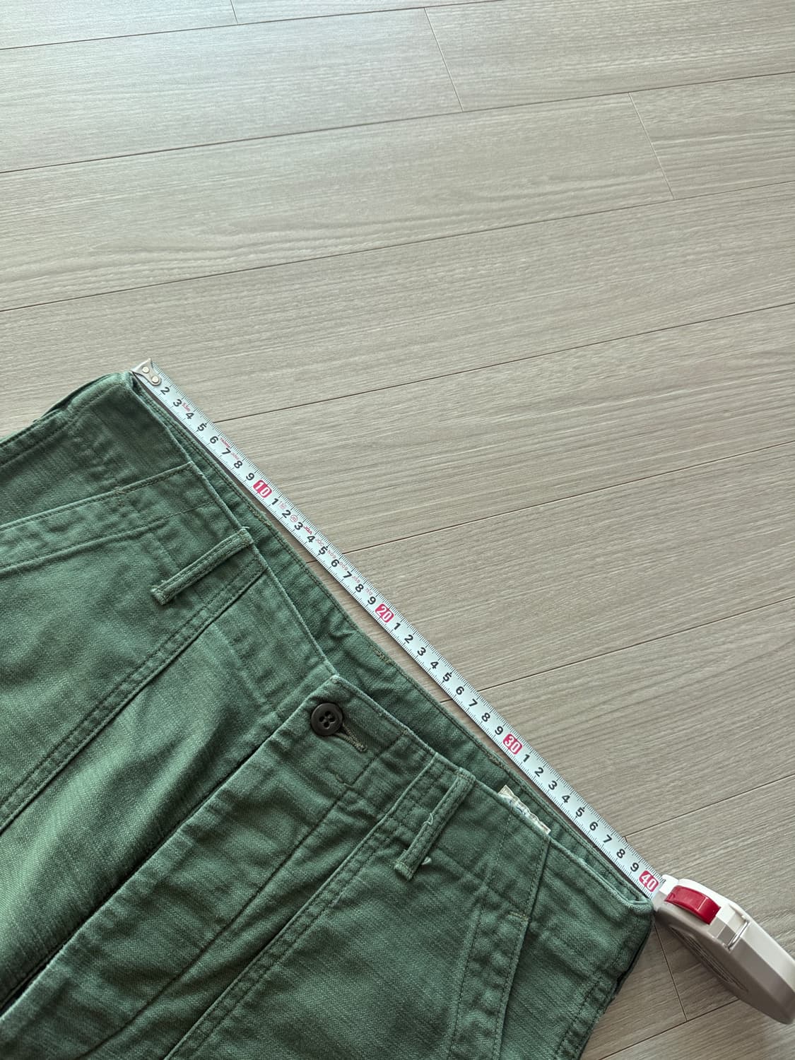 orslow 오어슬로우 퍼티그 레귤러핏 2사이즈 노수선 상품이미지4