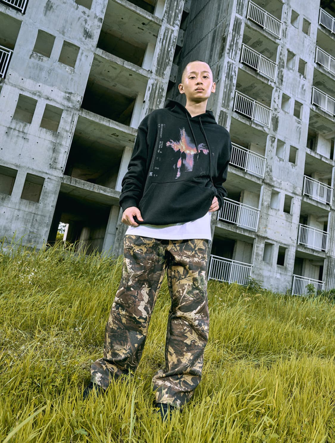 브라운브레스 카모 밴딩 팬츠 카키 XL 상품이미지3