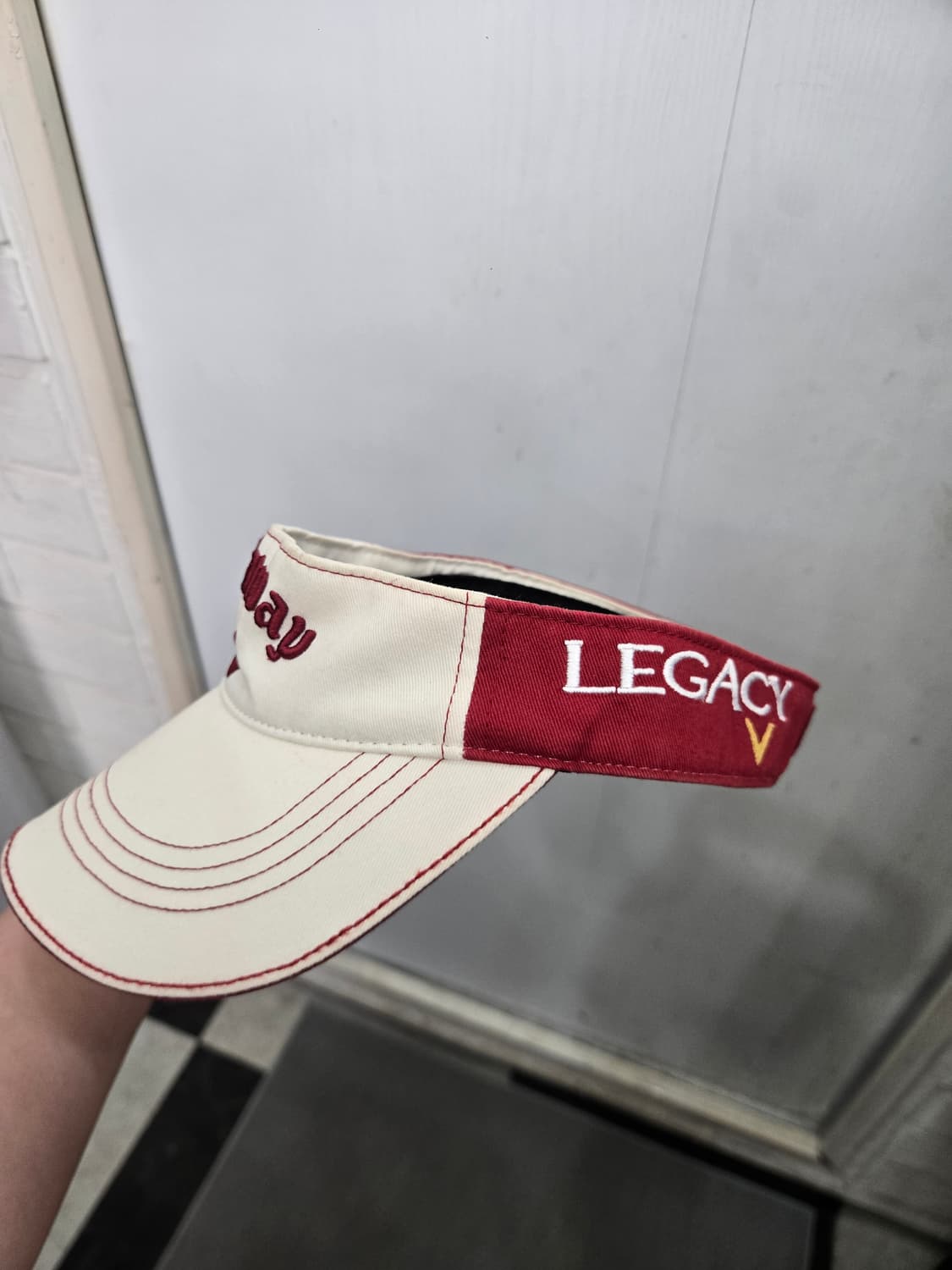 FREE사이즈 )) Callaway 캘러웨이 썬캡 모자! 디자인 예뻐요 상품이미지3