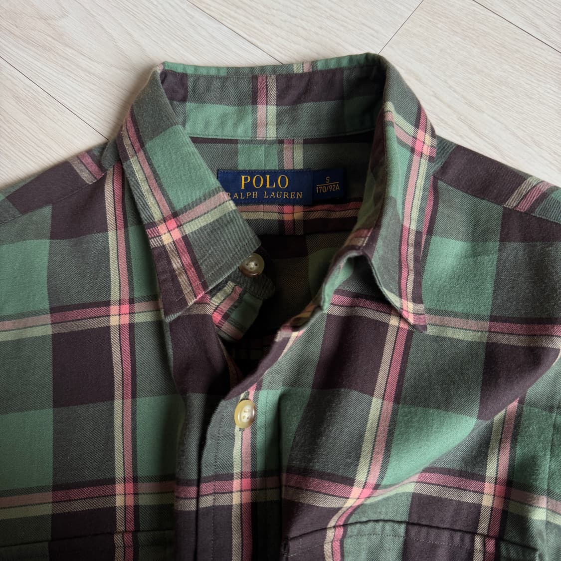폴로 랄프로렌 체크 셔츠 상품이미지2