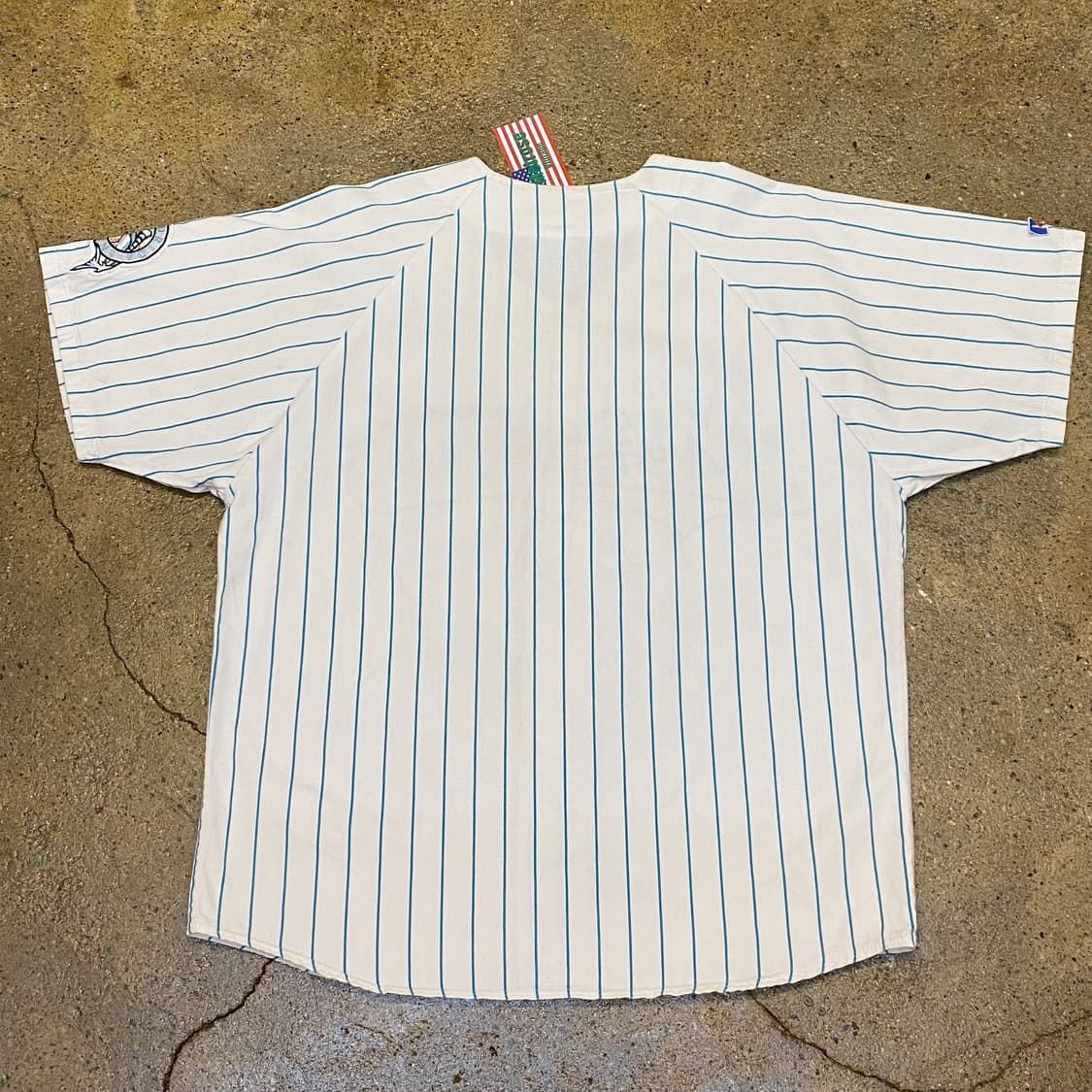90s Made in USA 러셀 MLB 마이애미 마린스 야구유니폼 상품이미지8