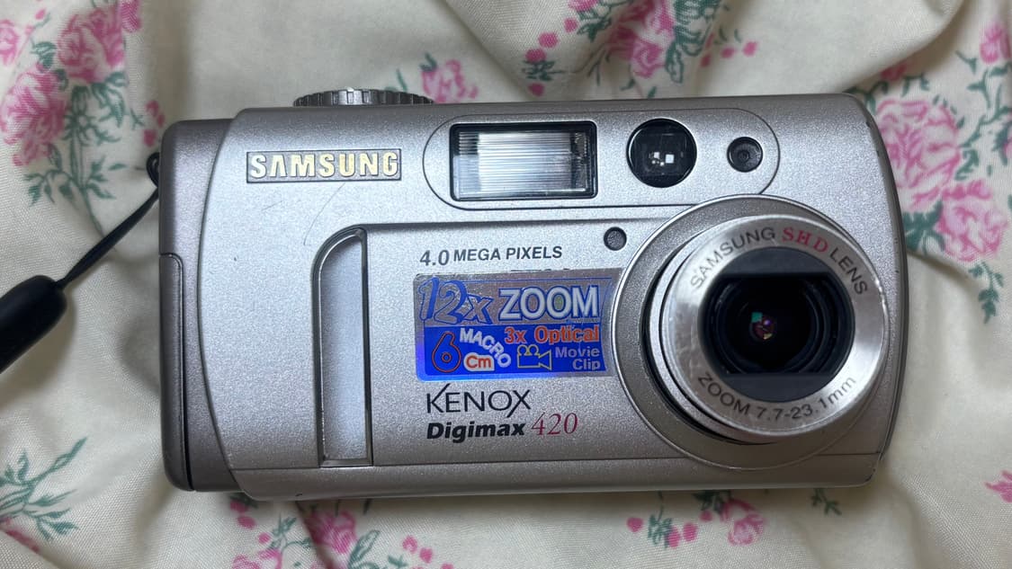 삼성 케녹스 Digimax 420 빈티지 디카 (가격인하 X) 상품이미지8