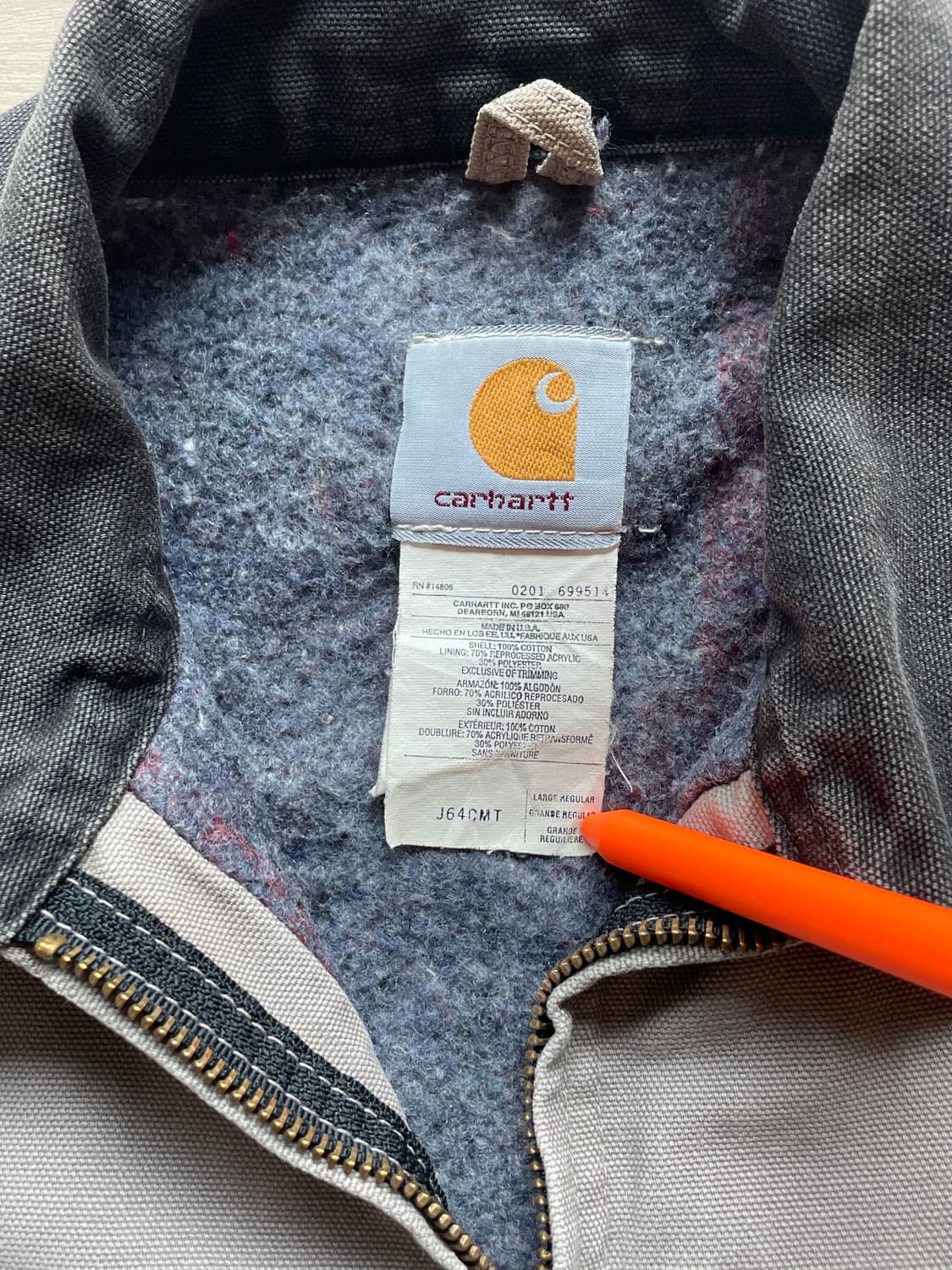 칼하트 J64 CMT 디트로이트 쿠니치 노무라 상품이미지3