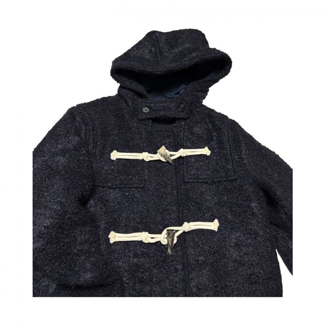 Loerails 로레일즈 모헤어 울 더플 코트 상품이미지3