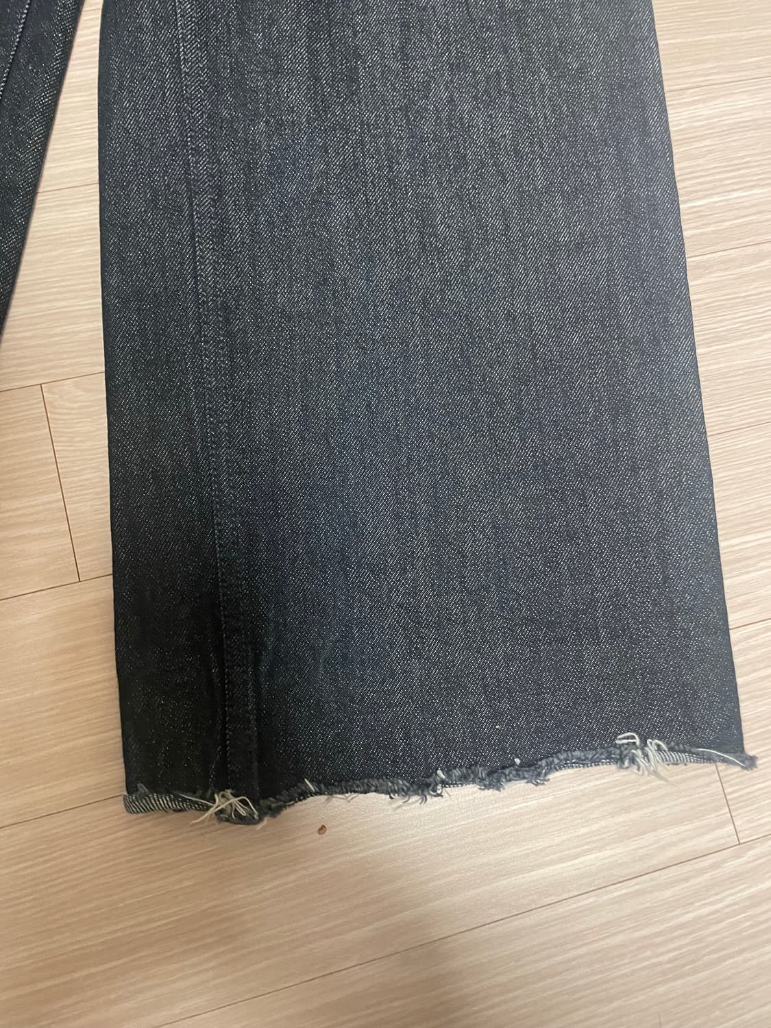 라벨아카이브 러프컷 데님 3사이즈 인디고 상품이미지3