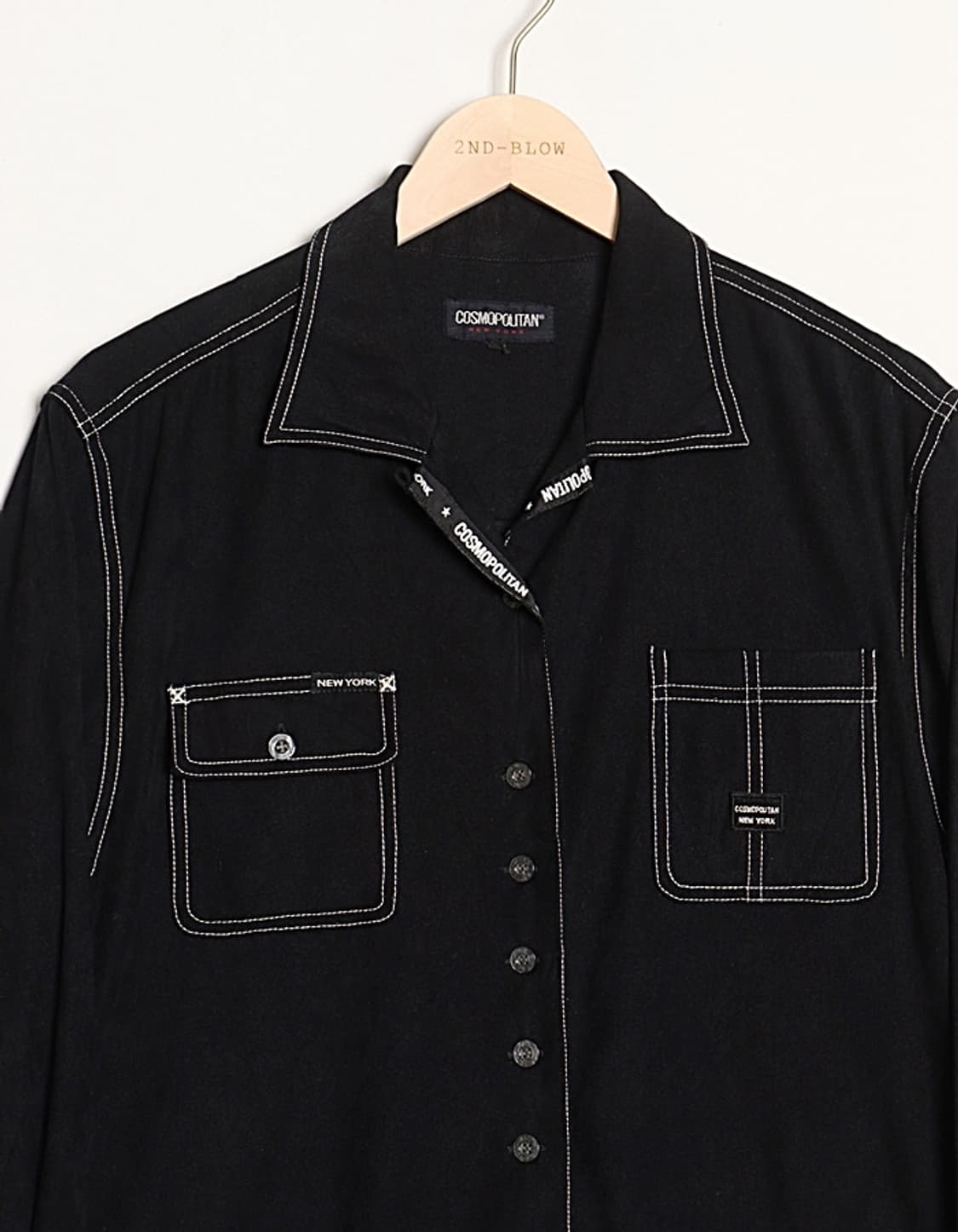 COSMOPOLITAN Loose-Fit Shirts 상품이미지2