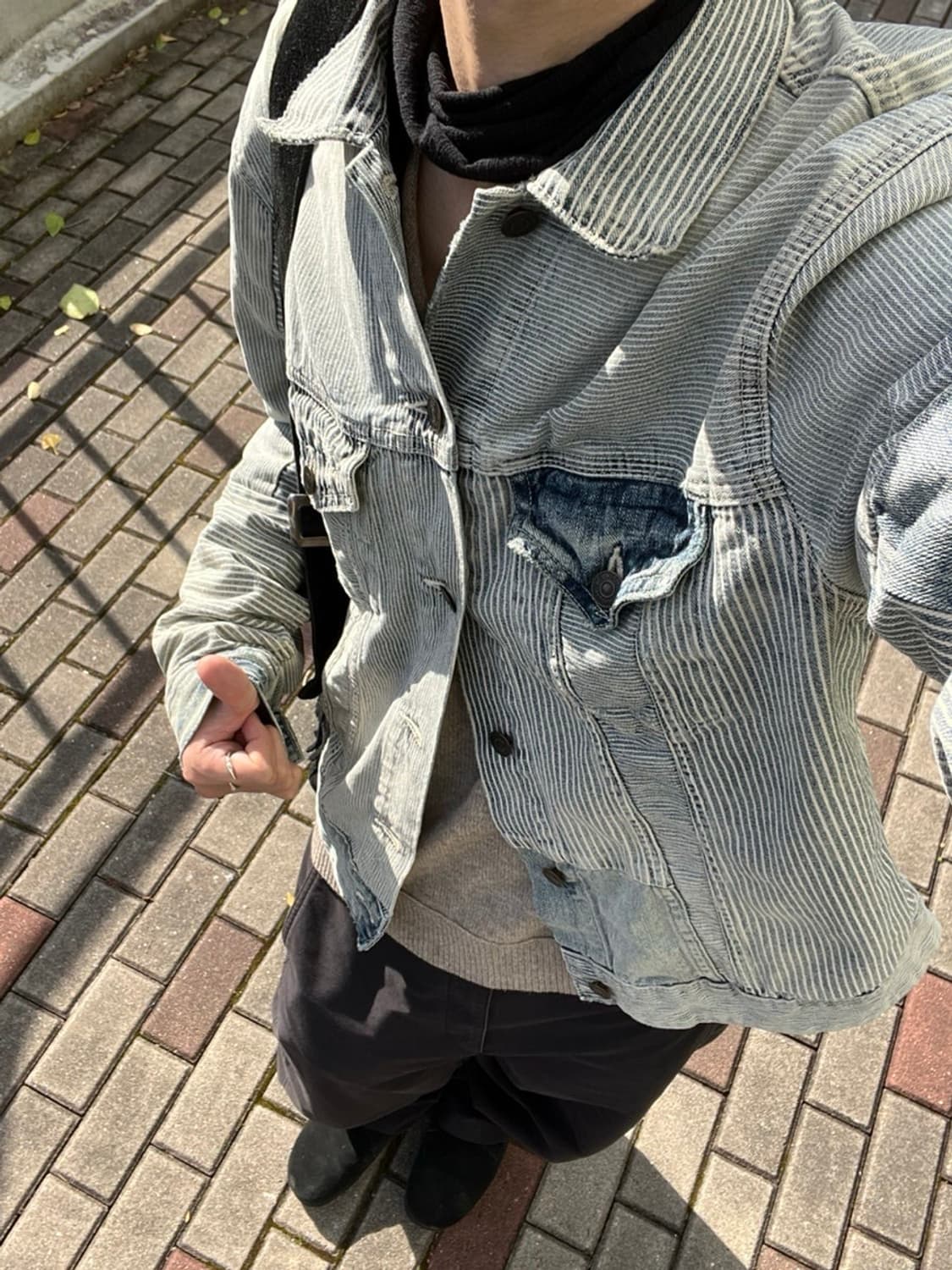 폴로 데님앤서플라이 패치워크 트러커자켓 상품이미지1