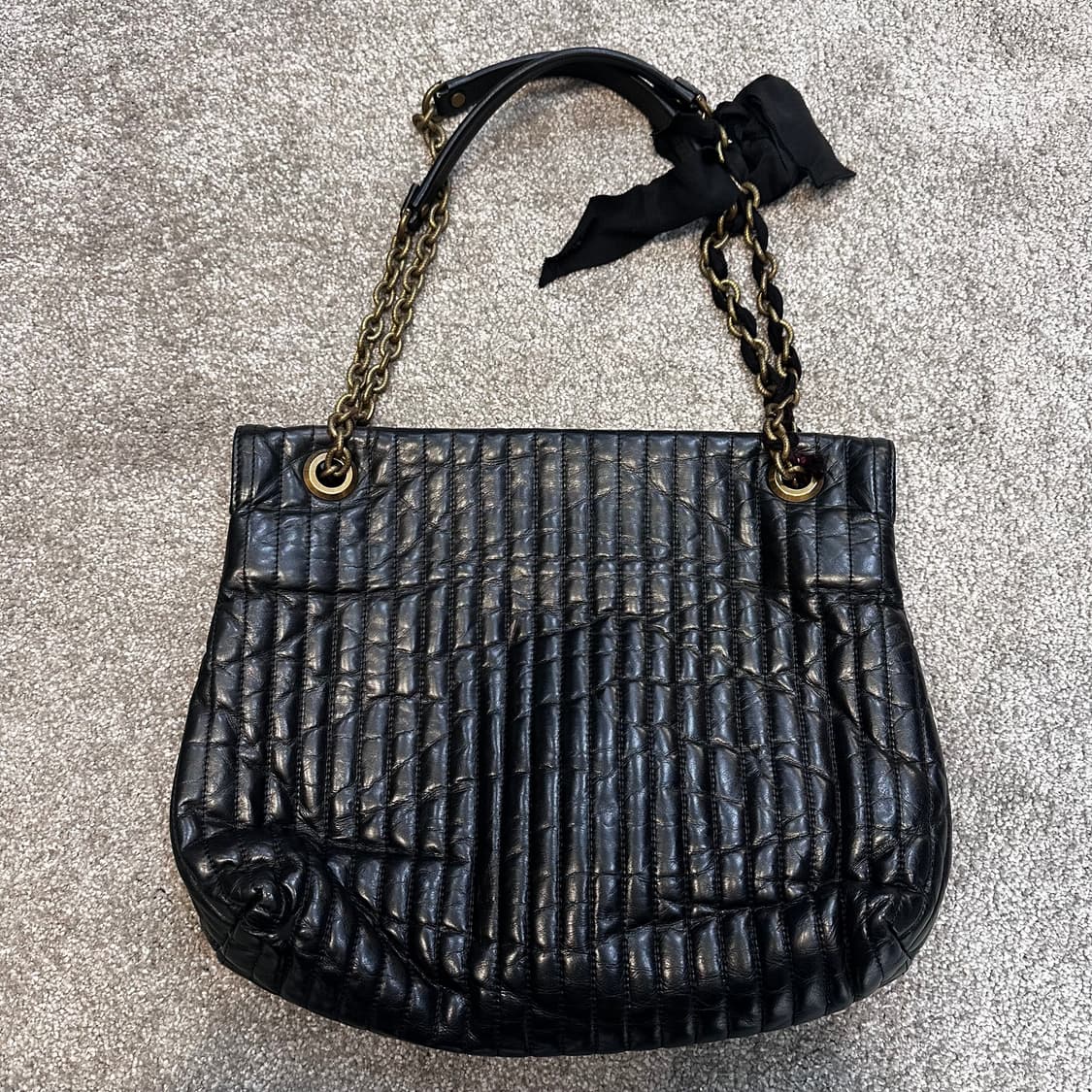 랑방 이태리랑방 퀄팅 체인 해피백(숄더백) 상품이미지10