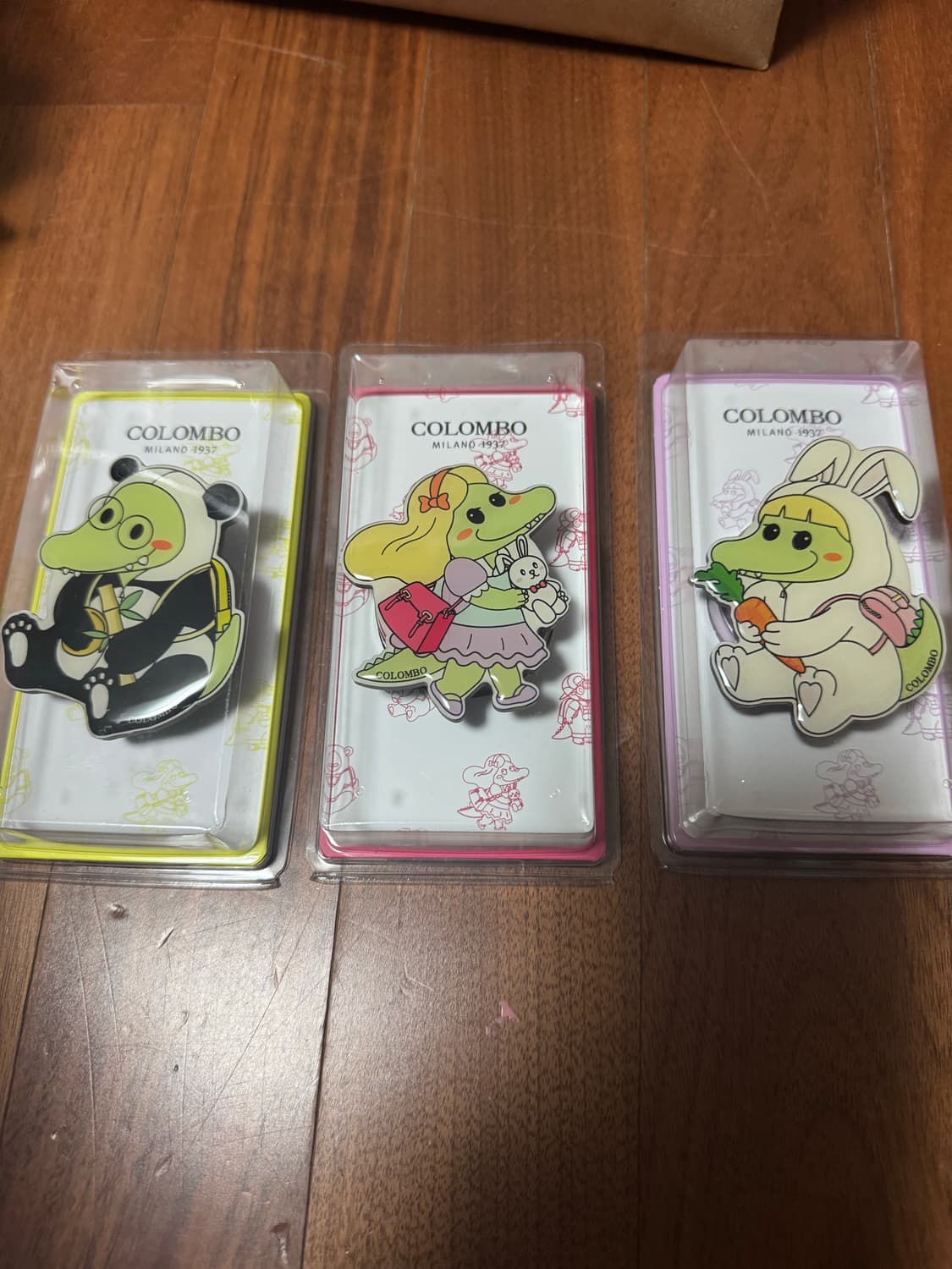 정품새제품 악어명품 브랜드 콜롬보 핸드폰 그립톡 3종 상품이미지1