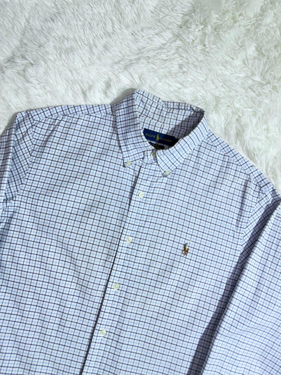 폴로 랄프로렌 포니 체크 셔츠  상품이미지3