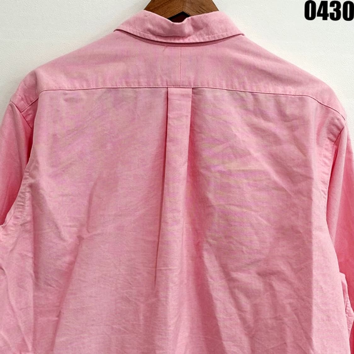 폴로 랄프로렌 커스텀핏 핑크 셔츠 남방 XL 0430 상품이미지7