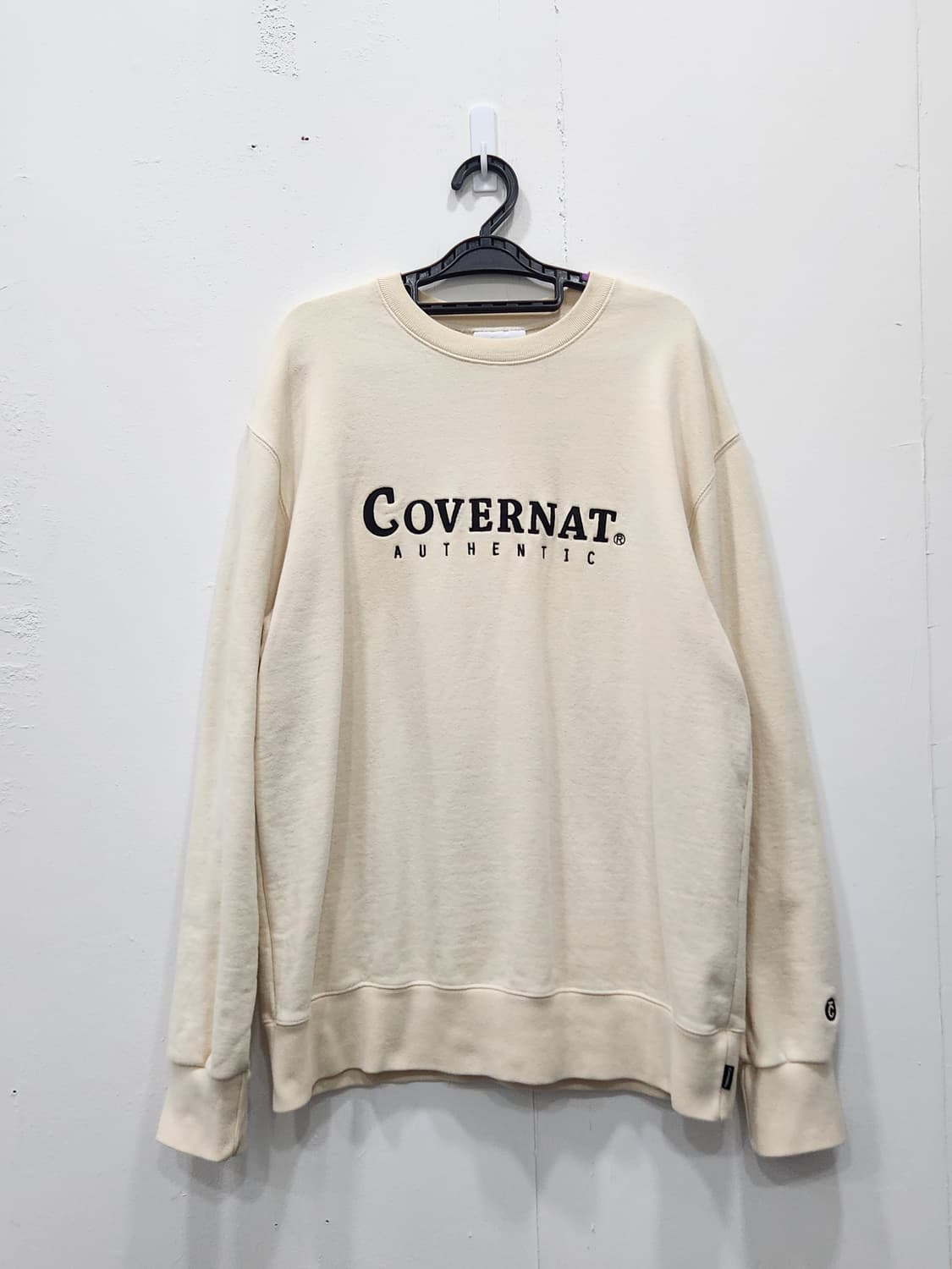 [L] 커버낫 아이보리 맨투맨 남성 L 사이즈 상품이미지1